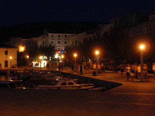 Town Pag at night